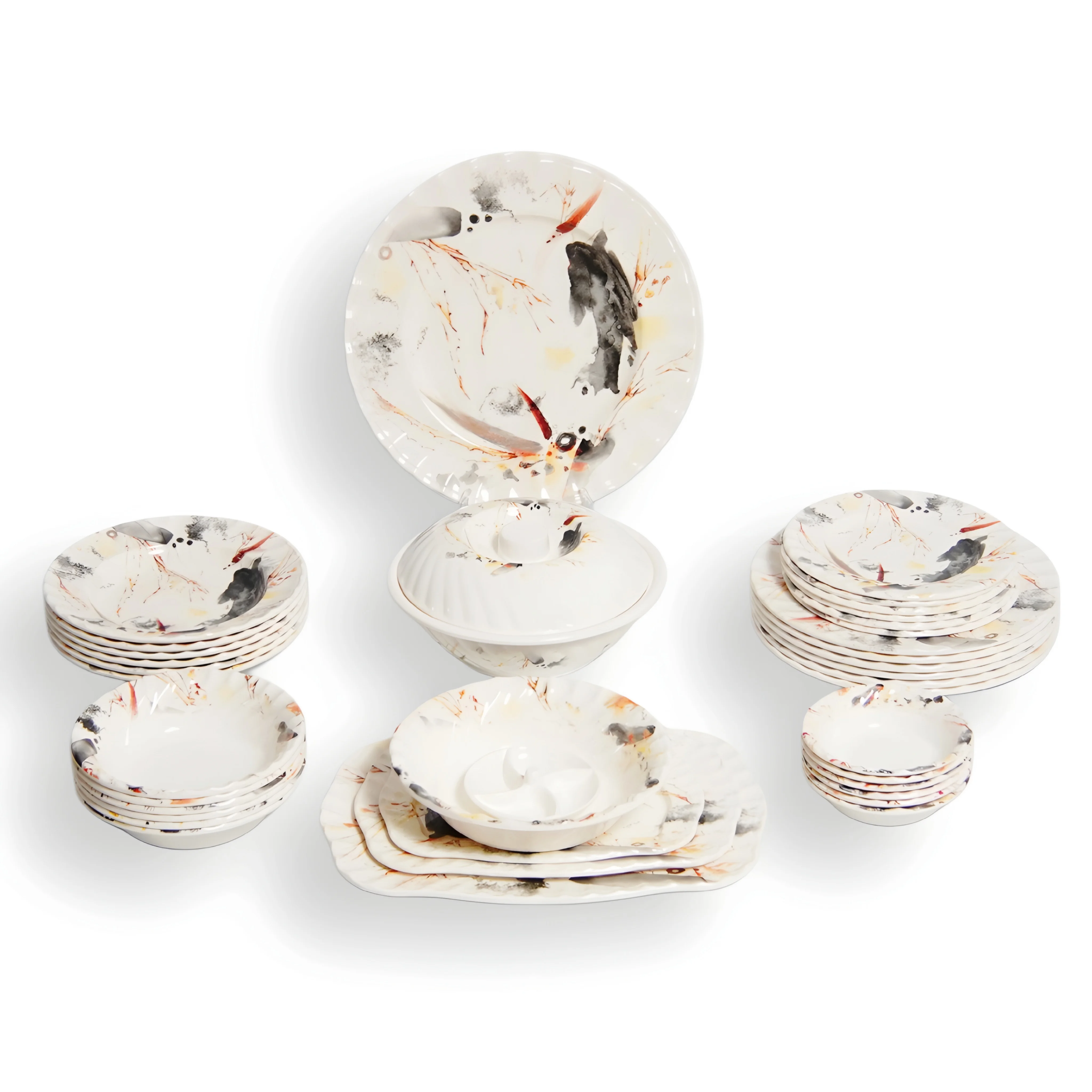 ميلامين ماليزي مدور - اليتا 38 قطعة