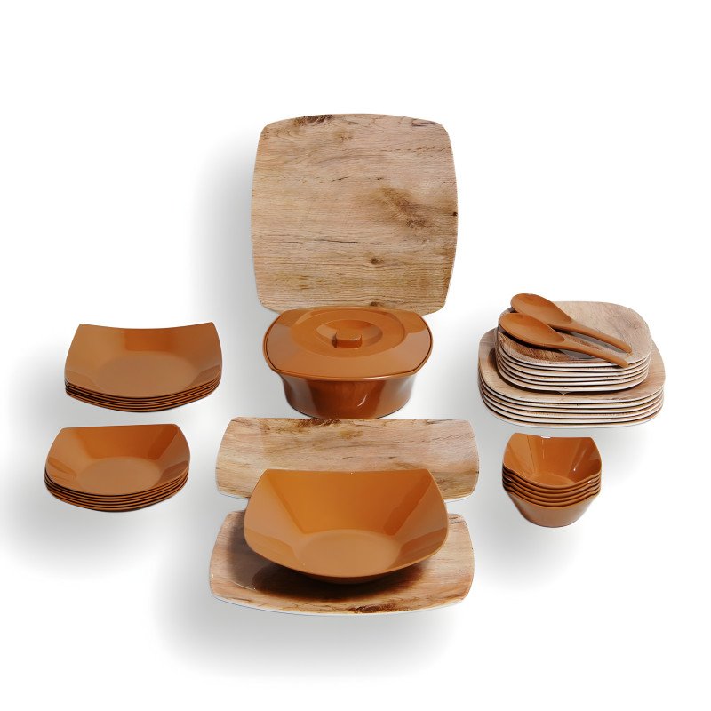 ميلامين الايمان - روستيك 38 قطعة