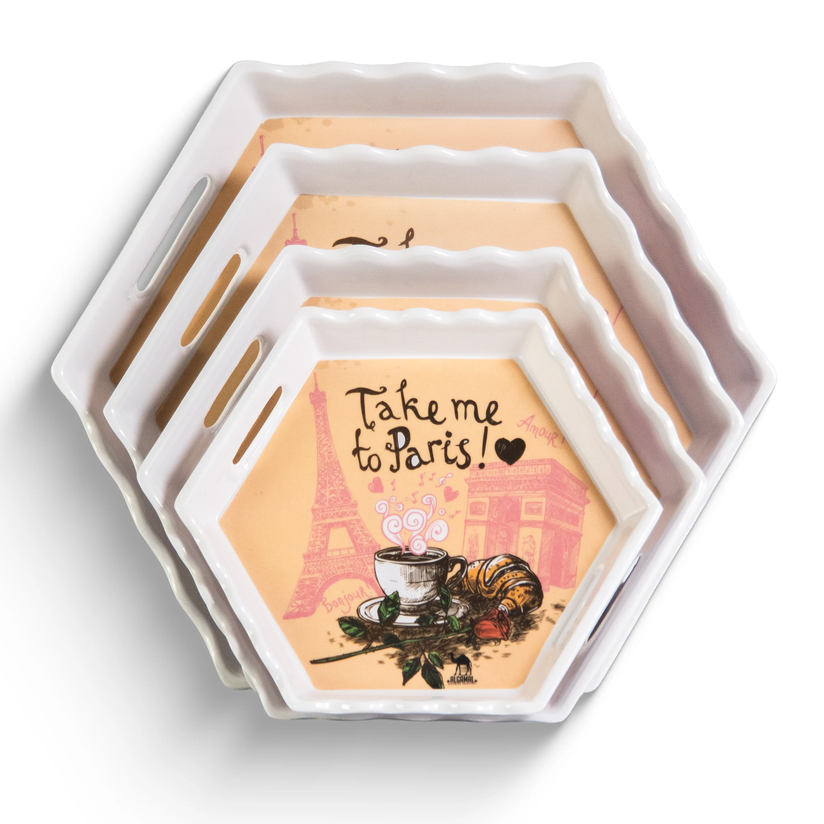 صواني الجمل - ميلورا 4 قطع