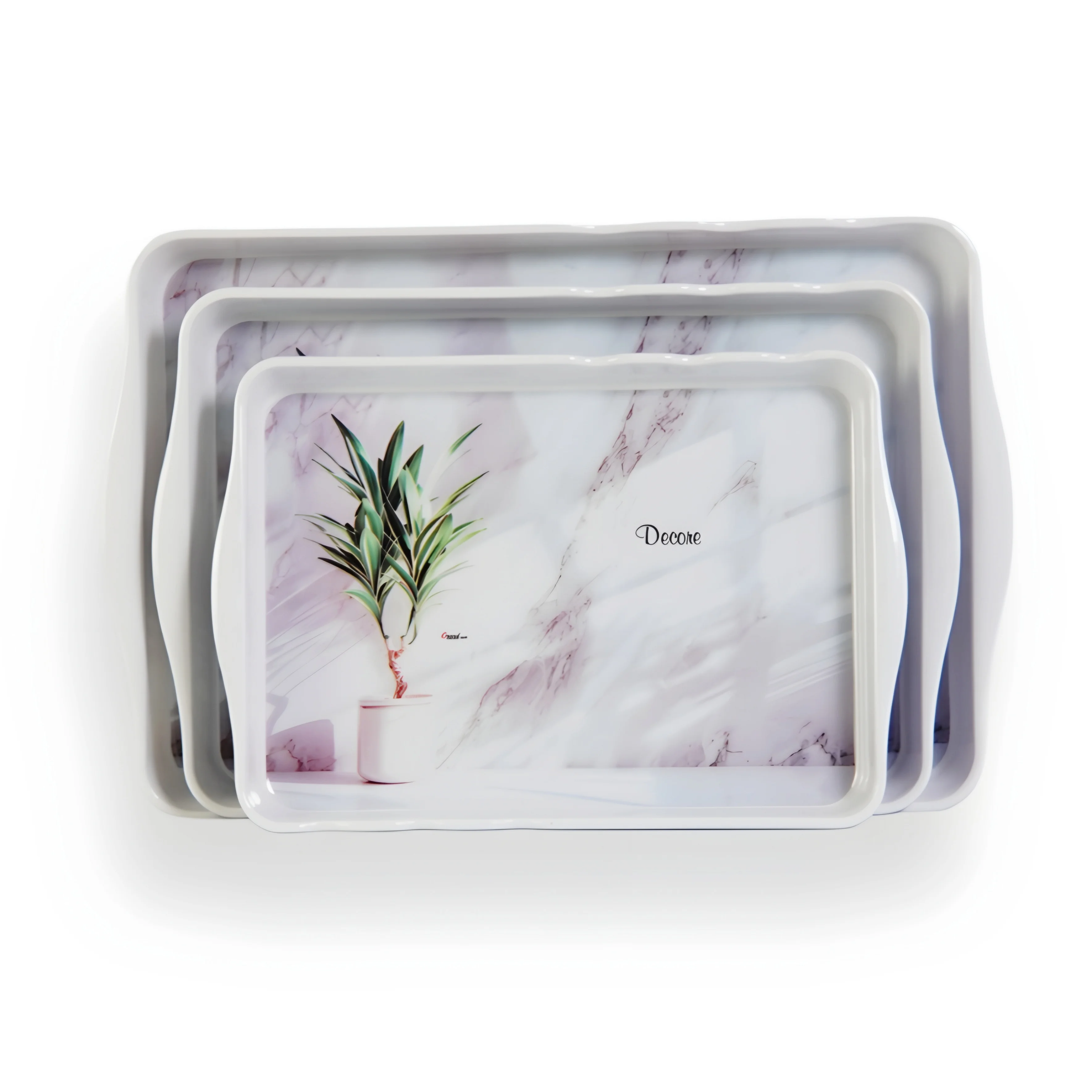 صواني جراند - لوكس - ديور 3 قطع