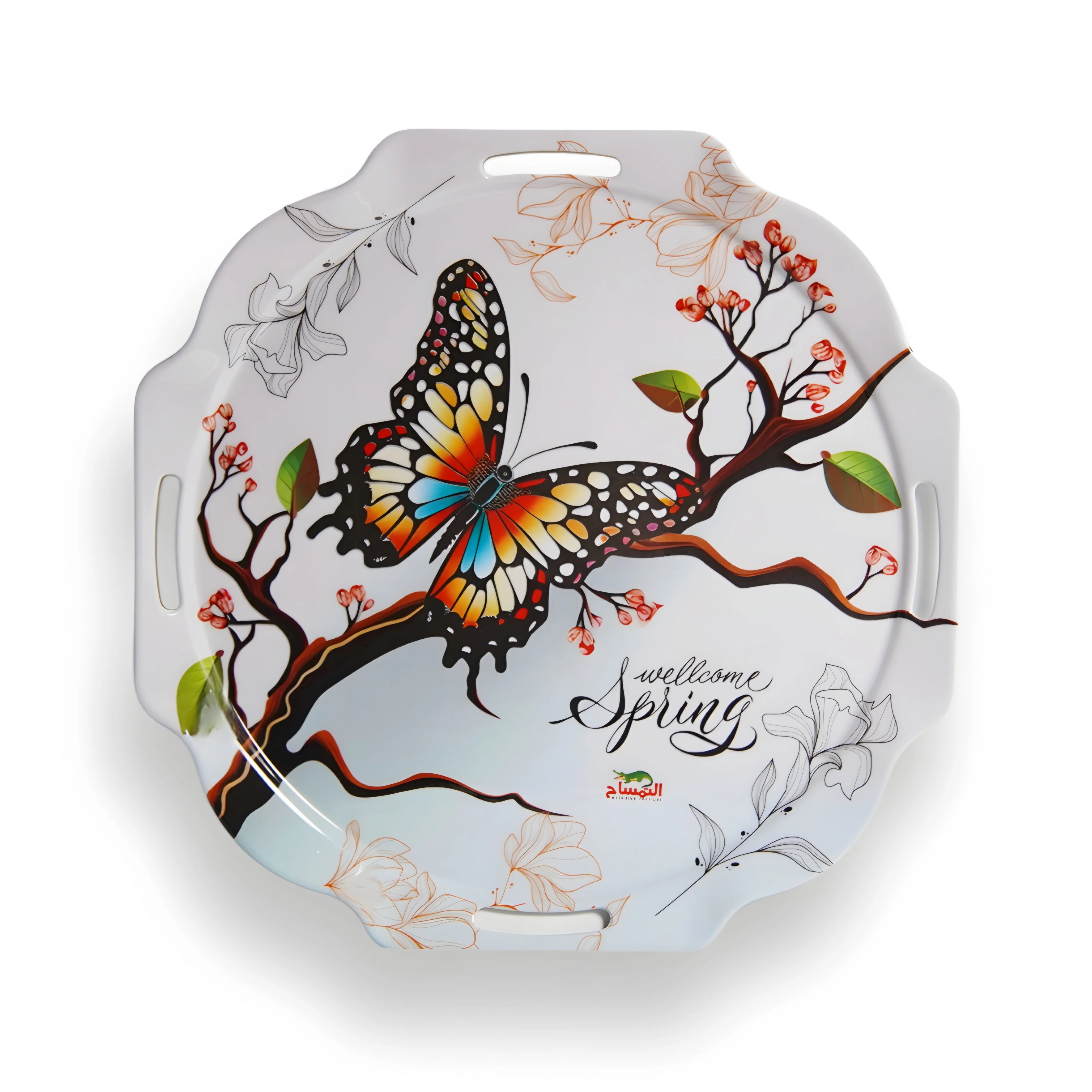 صينية ميلامين الملوك التمساح اورينو