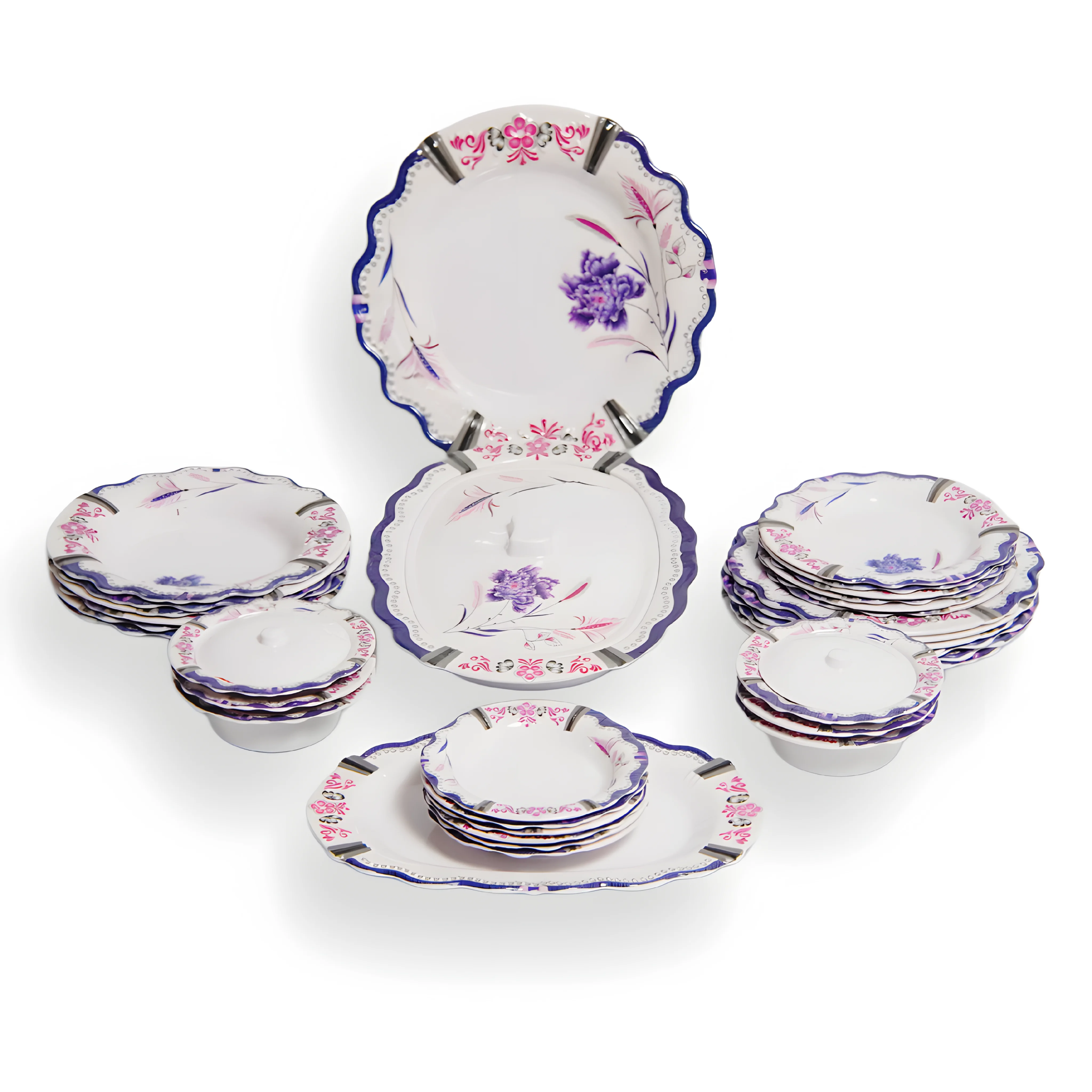 ميلامين امبريال - اوركيد 40 قطعة