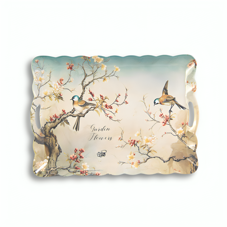 صينية ملامين الملوك جامبو مربع ديزاير