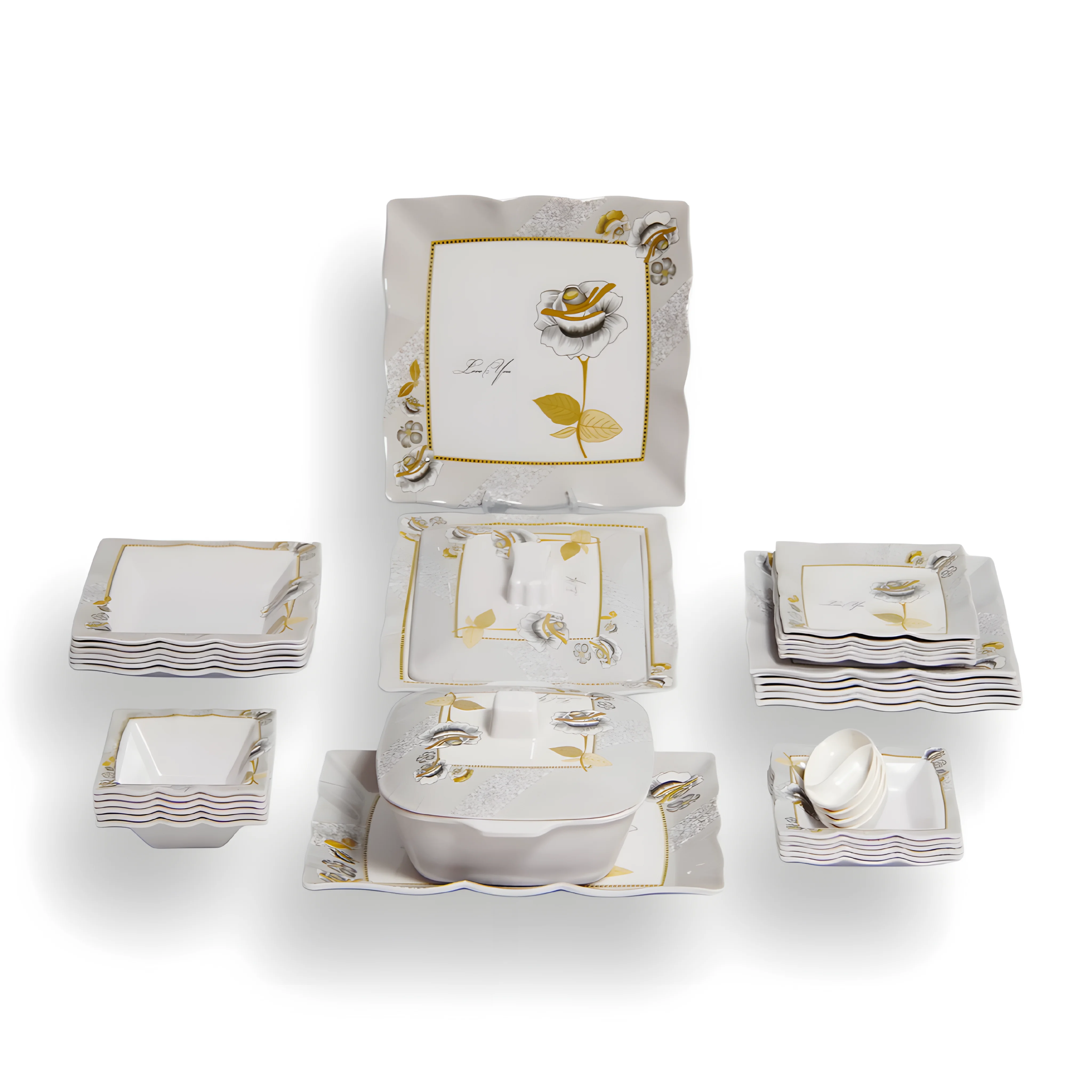 ميلامين البراك مربع فانتازيا 40 قطعة