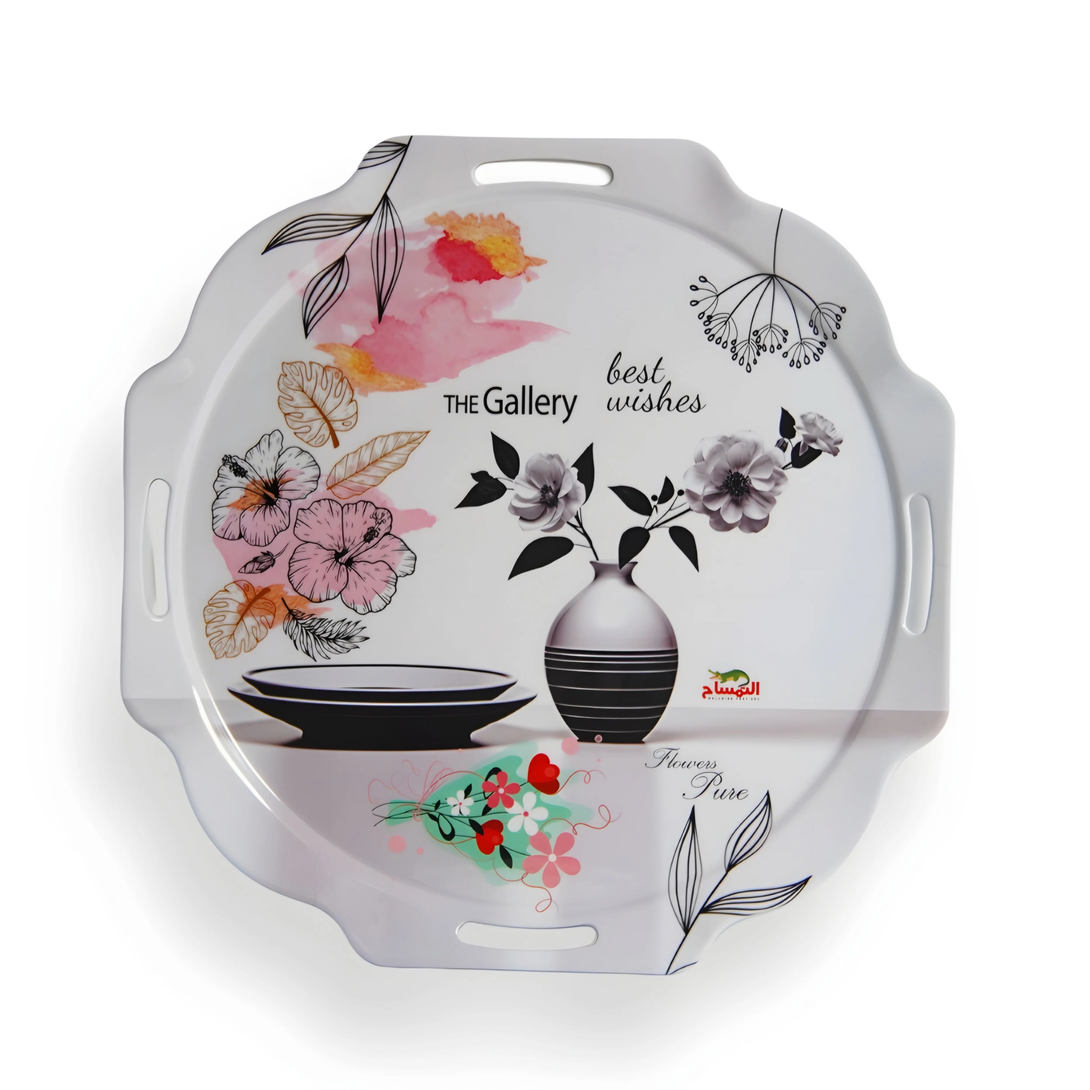 صينية ميلامين الملوك التمساح فيرنو