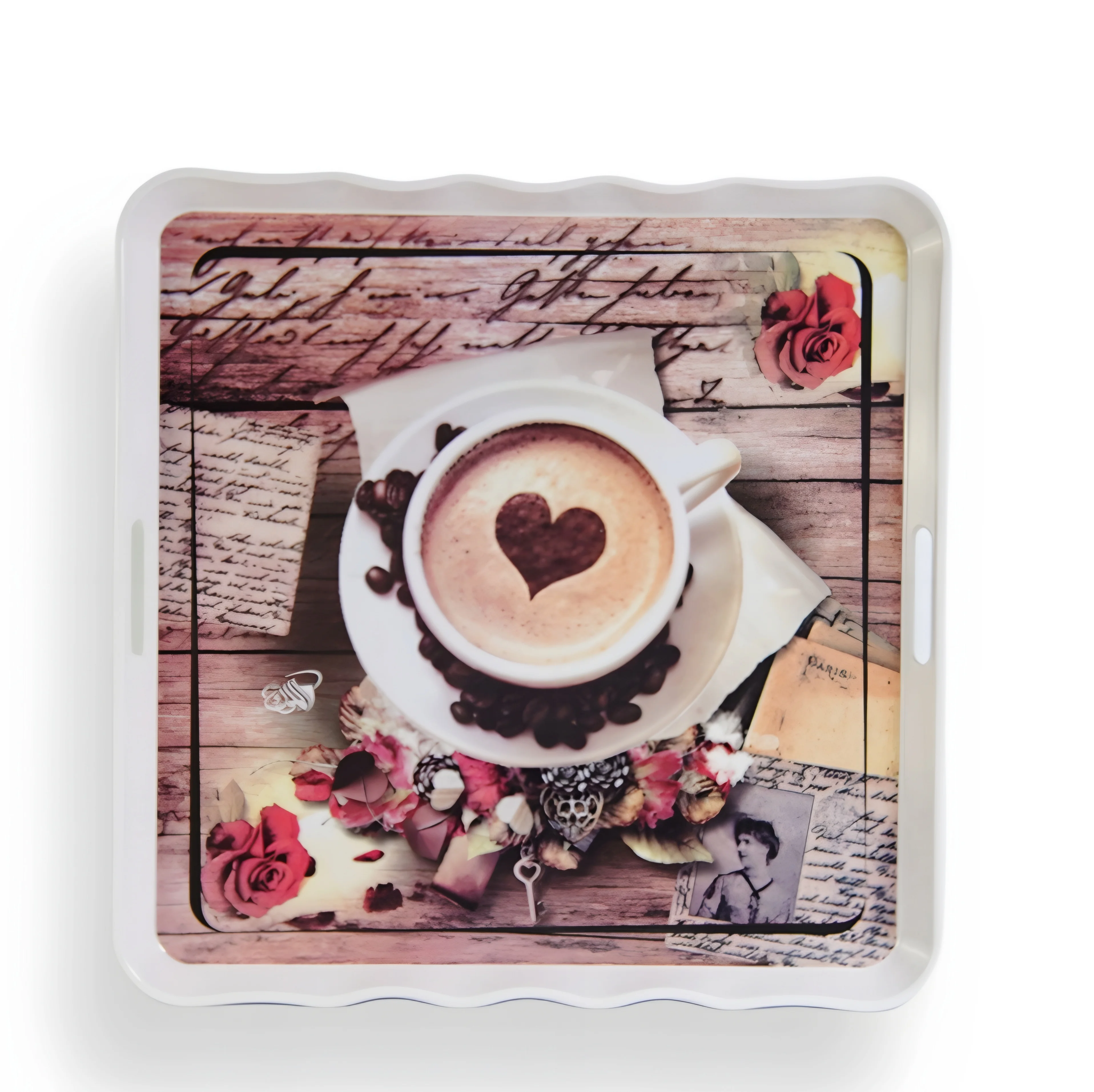 صينية ميلامين الملوك جامبو مربع كلاسيك