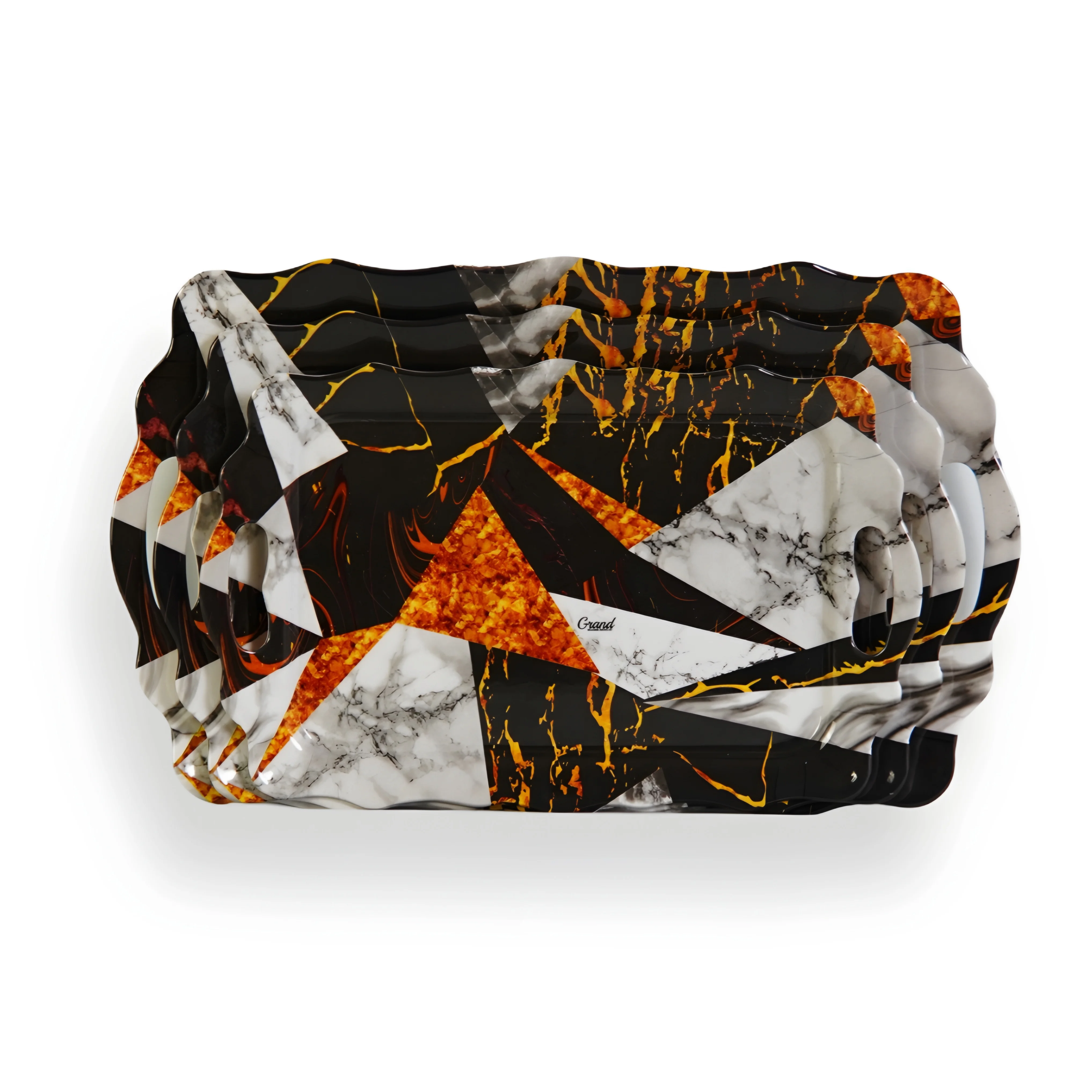 صواني جراند 02 -  كلارا 3 قطع